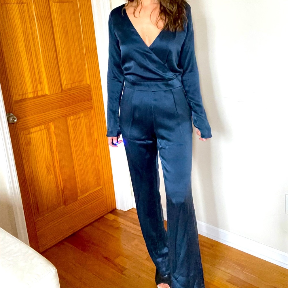 Beautiful 100% Silk Jumpsuit